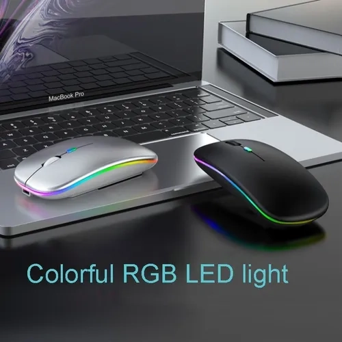 MOUSE INALAMBRICO RECARGABLE BLUETOOTH/MAC/PC - 6