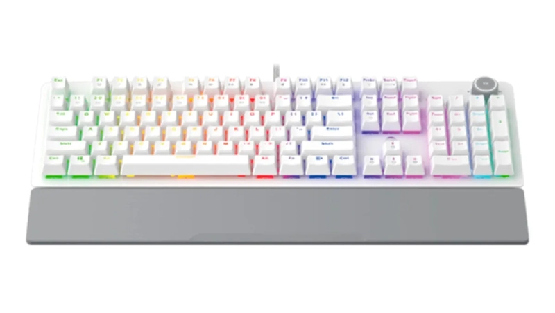 TECLADO FANTECH MK853 MECANICO RGB BLANCO - 3