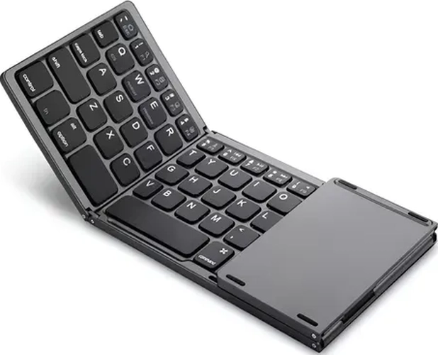 MINI TECLADO PLEGABLE BLUETOOTH CON TRACKPAD - 7
