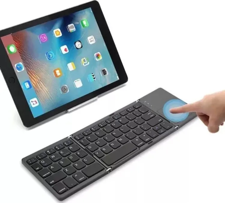 MINI TECLADO PLEGABLE BLUETOOTH CON TRACKPAD - 8