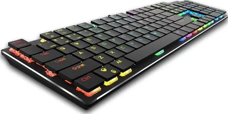 TECLADO MEETION MK80 MECANICO ULTRALIGERO RGB NEGRO - 1