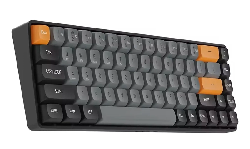 TECLADO MECANICO DARKFLASH GD68 TRI MODO 65% NEGRO - 2