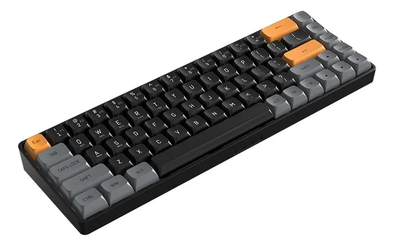 TECLADO MECANICO DARKFLASH GD68 TRI MODO 65% NEGRO - 4