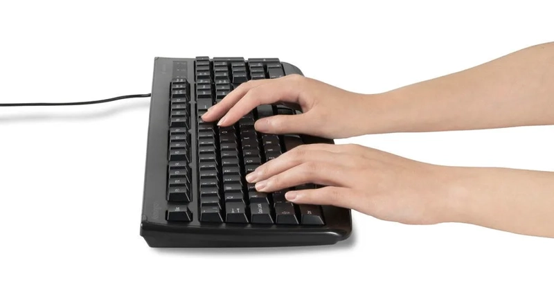 TECLADO LAVABLE ALAMBRICO FOR LIFE KENSINGTON NEGRO - 4