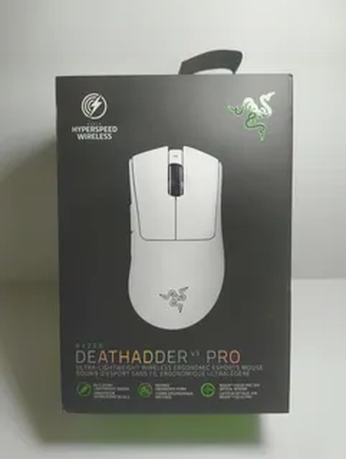 MOUSE RAZER DEATHADDER V3 PRO INALAMBRICO BLANCO - 3