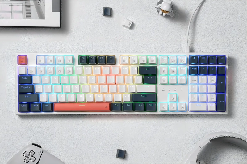 TECLADO REDRAGON TRUNDLE K668 RGB SWITCH ROJO - 3