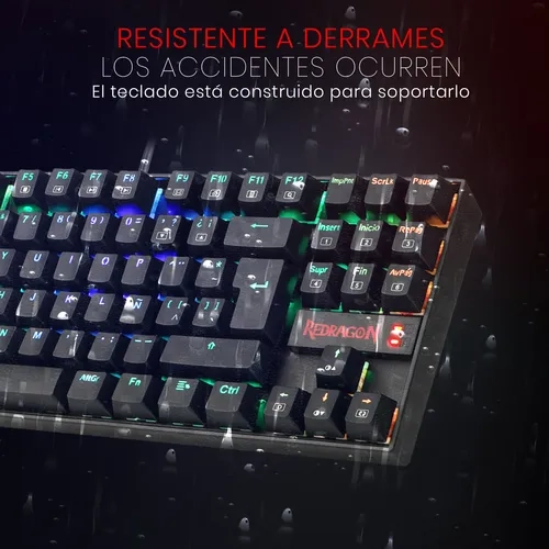 TECLADO REDRAGON KUMARA K552 RGB NEGRO ESPAÑOL - 2