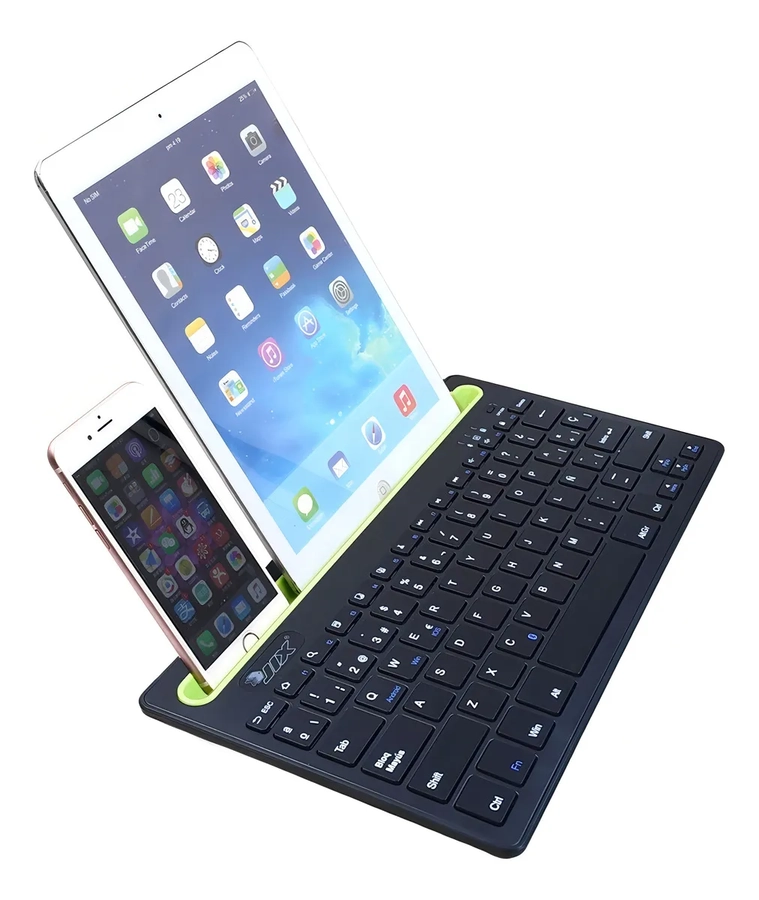 TECLADO MULTIDISPOSITIVO BLUETOOTH RECARGABLE 78 TECLAS NEGRO - 7