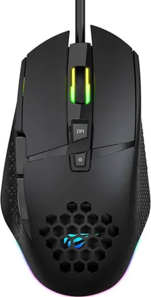 MOUSE GAMER HAVIT MS1022 USB LUCES RGB NEGRO - 2