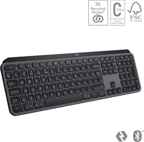 TECLADO LOGITECH MX KEYS S INALAMBRICO NEGRO ESPAÑOL - 5