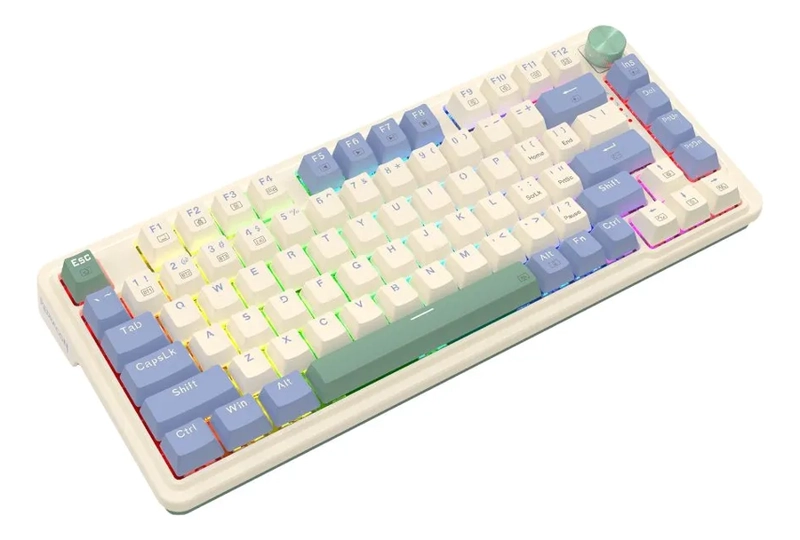 TECLADO REDRAGON ESPAÑOL LATINO PASTEL RGB - 6