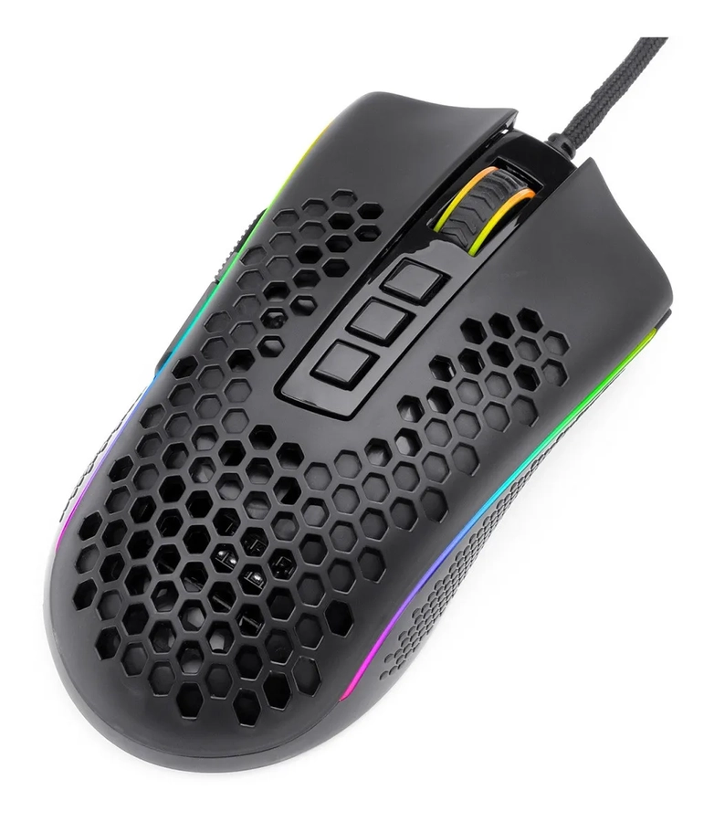 MOUSE GAMER REDRAGON STORM ELITE M988 BLACK - 4