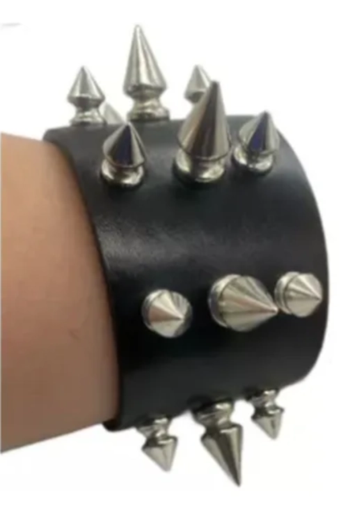 BRAZALETE PUNK ROCK REMACHES PUNTAS - 1