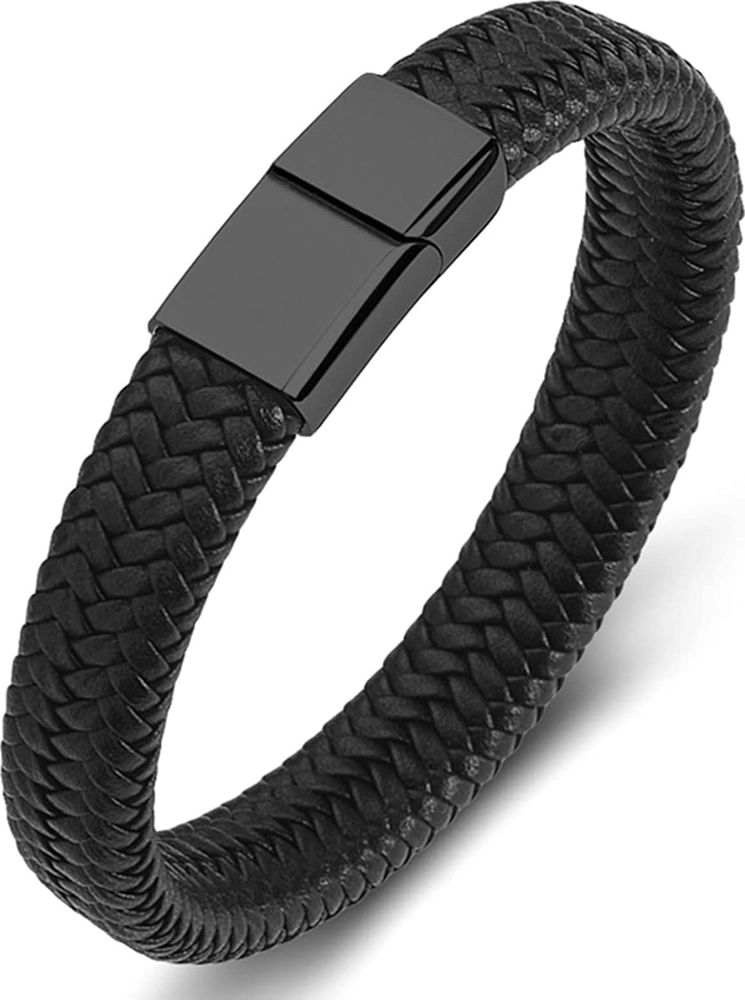 PULSERA MINIMALISTA CUERO BRAZALETE ELEGANTE - 1