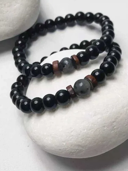 PULSERA PIEDRAS TIBETANA NATURAL HOMBRE/MUJER - 2