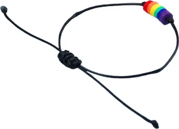 PULSERA ARCOIRIS UNISEX BRAZALETE CUERDA - 2