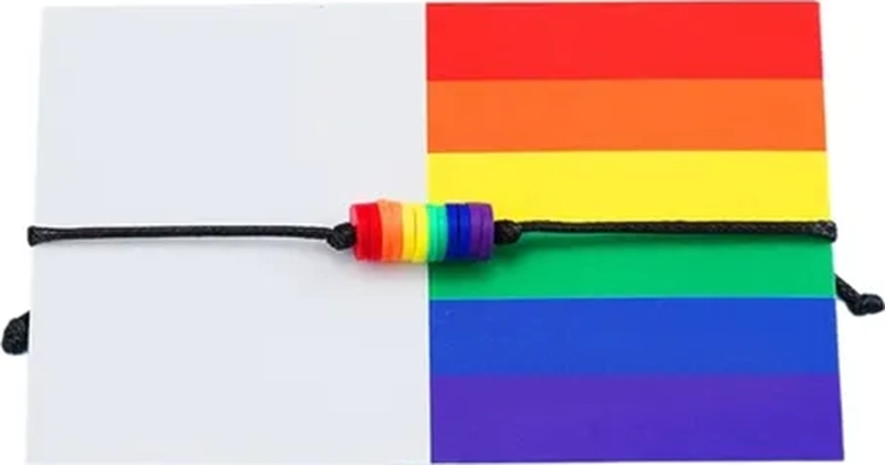 PULSERA ARCOIRIS UNISEX BRAZALETE CUERDA - 4