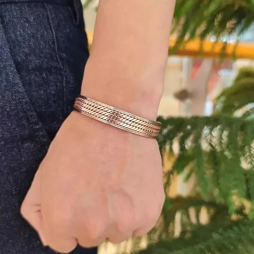PULSERA COBRE MAGNE TICO 99% TERAPIA ARTRITIS - 7
