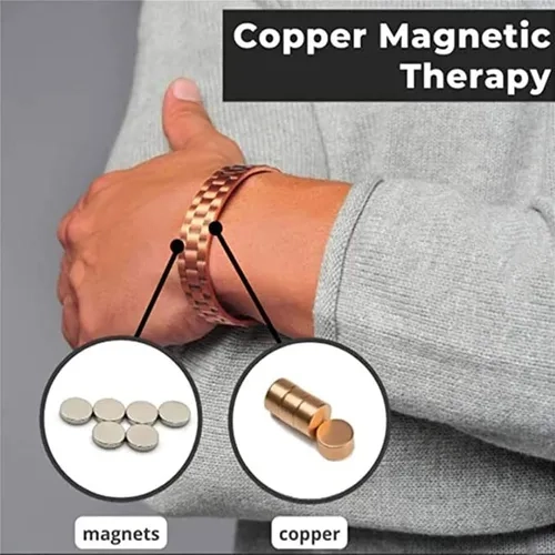 PULSERA COBRE MAGNE TICO TERAPIA ARTRITIS - 7
