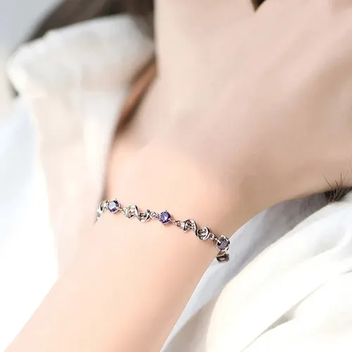 PULSERA PLATA 925 INFINITO MUJER ELEGANTE - 6