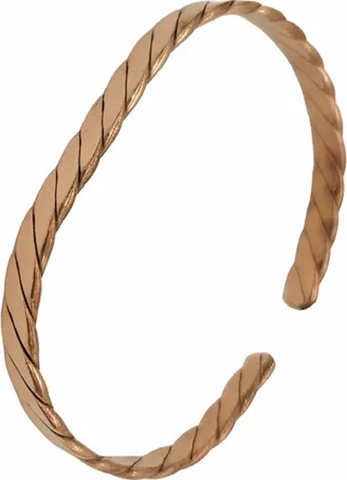 PULSERA COBRE PURO TRENZADA TERAPE UTICA ARTRITIS - 1