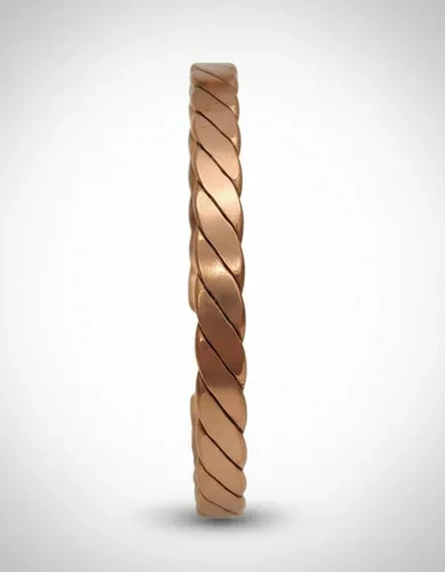 PULSERA COBRE PURO TRENZADA TERAPE UTICA ARTRITIS - 5