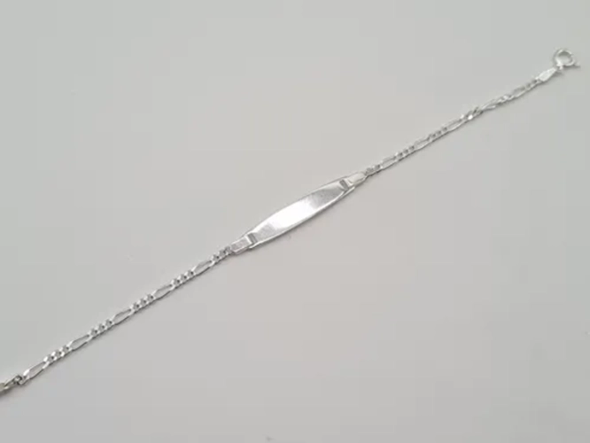 PULSERA PIOCHA BEBE  PLATA 925 - 2