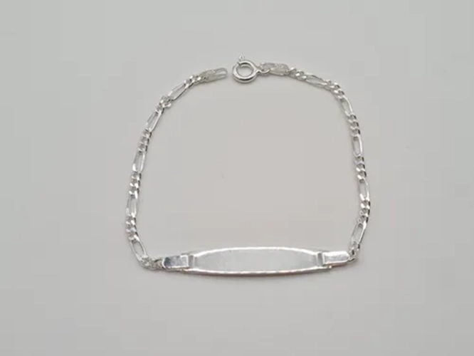 PULSERA PIOCHA BEBE  PLATA 925 - 3