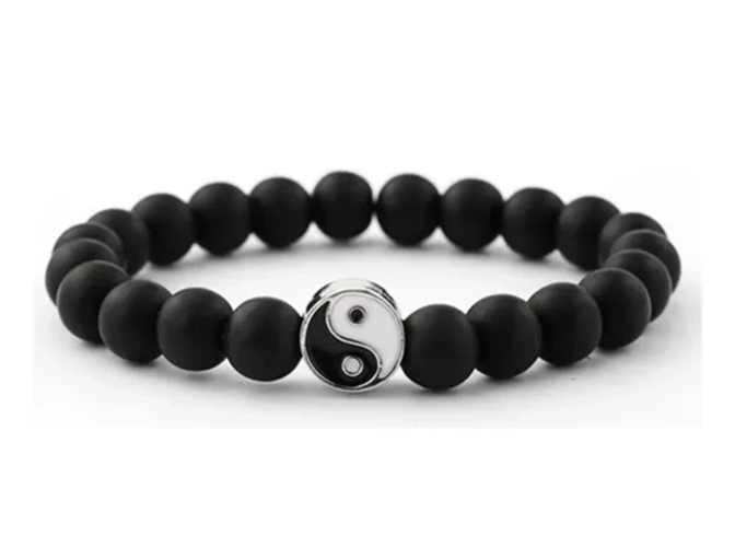 PULSERA PIEDRAS YING YANG - 1