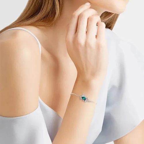 PULSERA COLIBRI PLATA 925 CON TURQUESA - 3