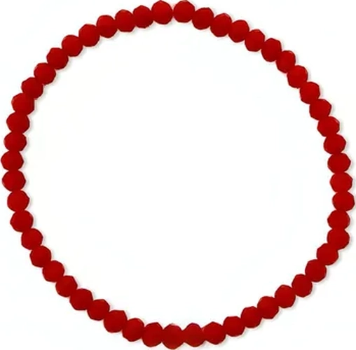 PULSERA CRISTALES ROJOS PROTECCION MALAS ENERGIAS - 1