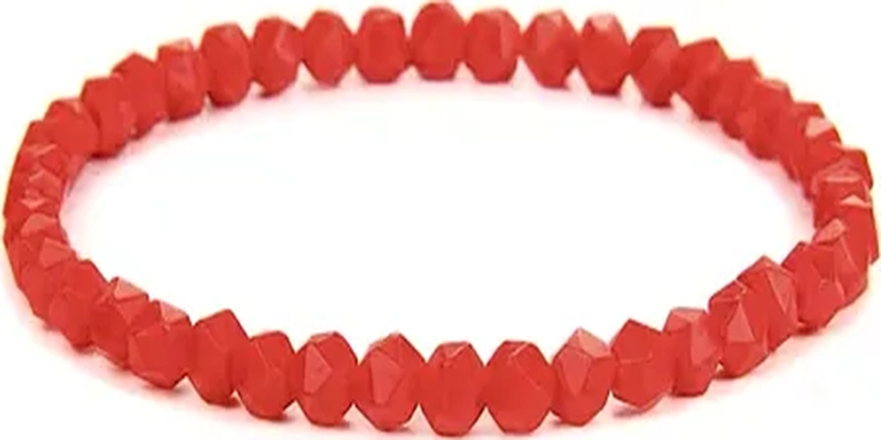 PULSERA CRISTALES ROJOS PROTECCION MALAS ENERGIAS - 2