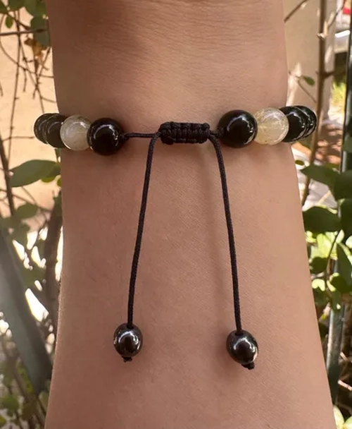 PULSERA ONIX OJO TIGRE CITRINO PROTECCION FORTUNA - 5