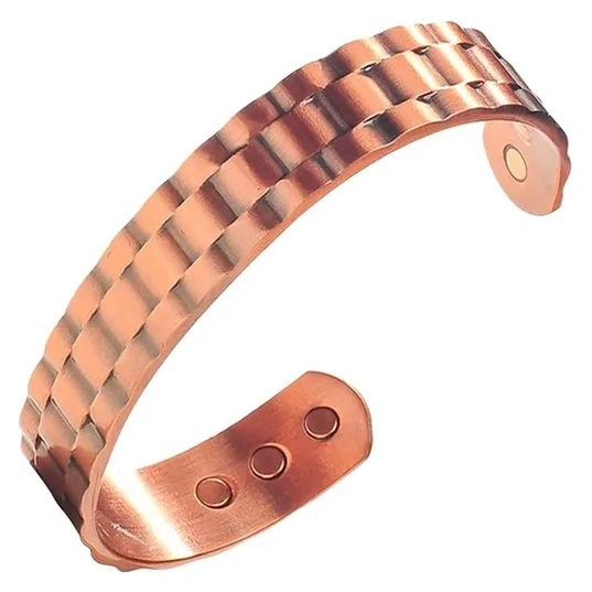 PULSERA COBRE MAGNE TICA 6 IMANES TERAPIA ARTRITIS - 1