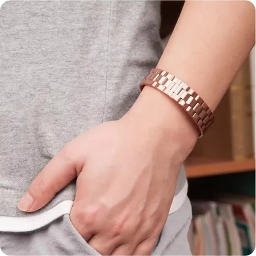 PULSERA COBRE MAGNE TICA 6 IMANES TERAPIA ARTRITIS - 4
