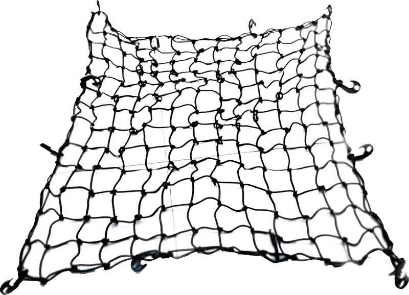 RED (MALLA) ELASTICA PARA EQUIPAJE DE 110X110CM NEGRO - 2