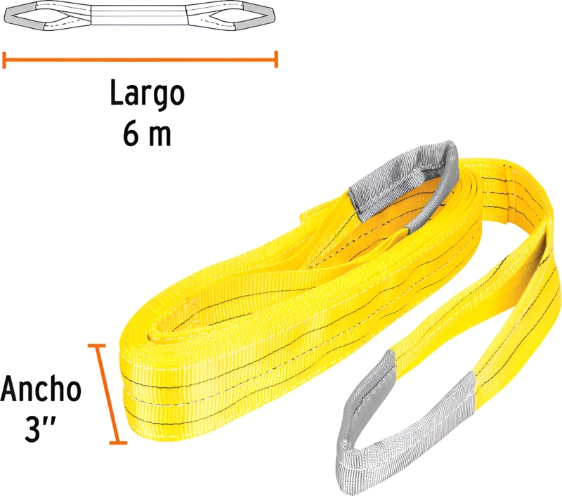 ESLINGA DE 3' X 6M TRUPER 17873 - 2