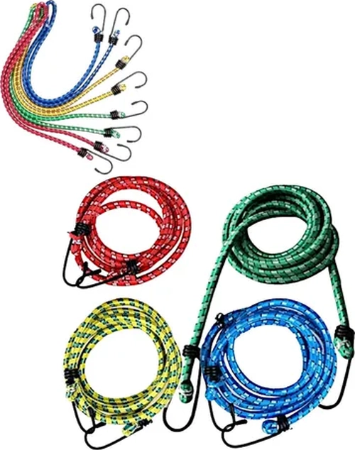 CUERDA ELASTICA PULPO EQUIPAJE ESLINGA AMARRE 1 METRO EL PAR - 2