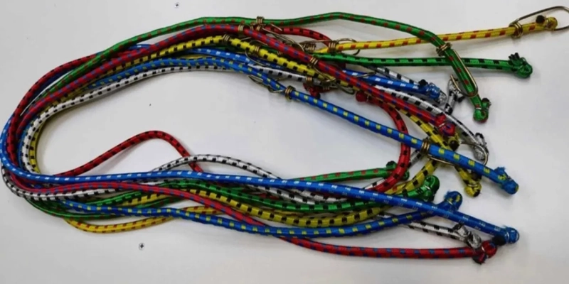 PACK 6 CUERDA ELASTICA 1.68M EQUIPAJE ESLINGA AMARRE PULPO SURTIDO - 2