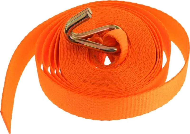 PACK X4 ESLINGA 800 KG IZAJE AMARRAS RATCHET TRINQUETE 5 M NARANJA - 7