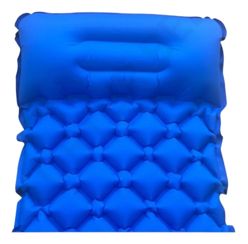 COLCHONETA INFLABLE Y PORTATIL PARA CAMPING, CAZA, PESCA. - 1