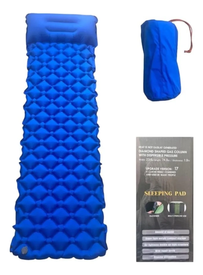 COLCHONETA INFLABLE Y PORTATIL PARA CAMPING, CAZA, PESCA. - 2