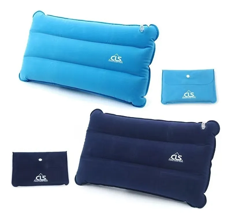 ALMOHADILLAS INFLABLES PORTATIL COJIN PARA DORMIR VIAJAR - 1