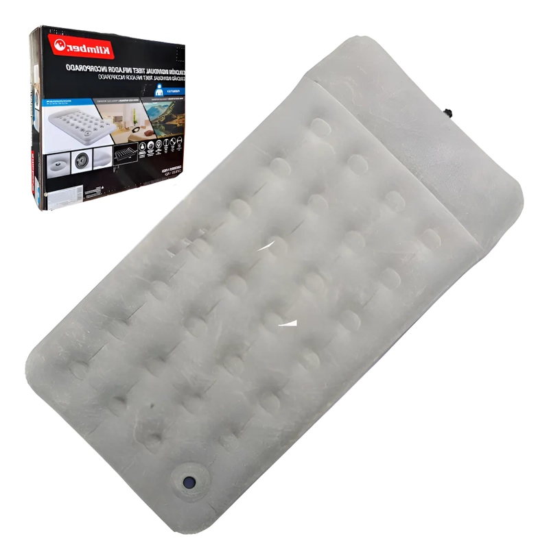 COLCHON INFLABLE ELE CTRICO INDIVIDUAL 1 PLAZA 190X100X40CM - 1