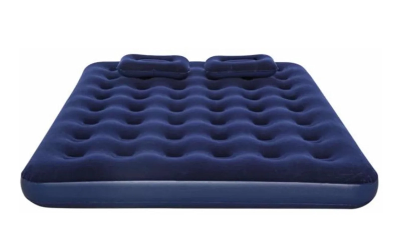 COLCHON 2 PLAZA INFLABLE AZUL - 1