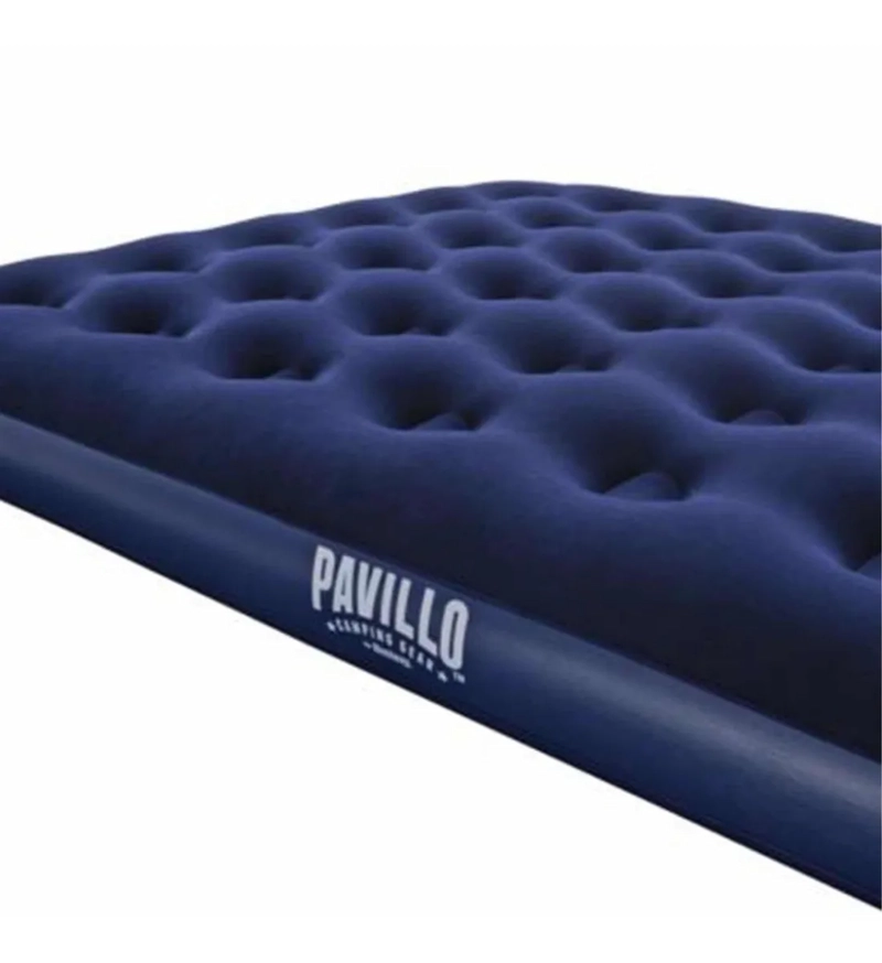 COLCHON 2 PLAZA INFLABLE AZUL - 2