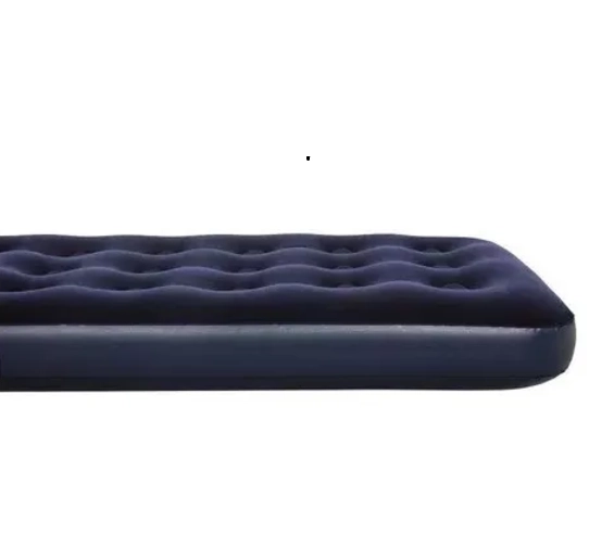 COLCHON INFLABLE INDIVIDUAL 1 PLAZA CON INFLADOR DE PIE - 2