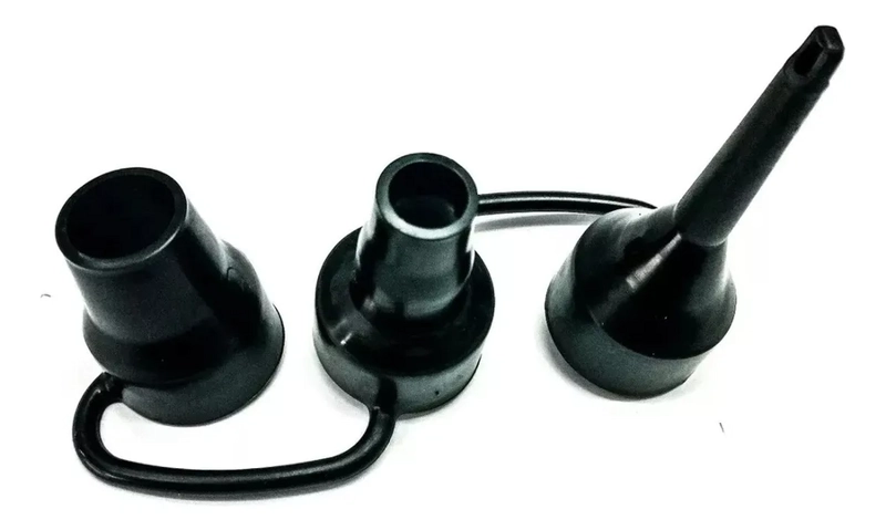 INFLADOR ELECTRICO MULTIFUNCIONAL PARA 220V/12V NEGRO - 1