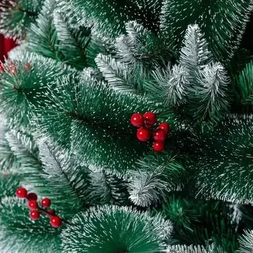 ARBOL NAVIDAD DECORACION ARBOLITO CON PINO NAVIDEÑO 150 CM VERDE - 1