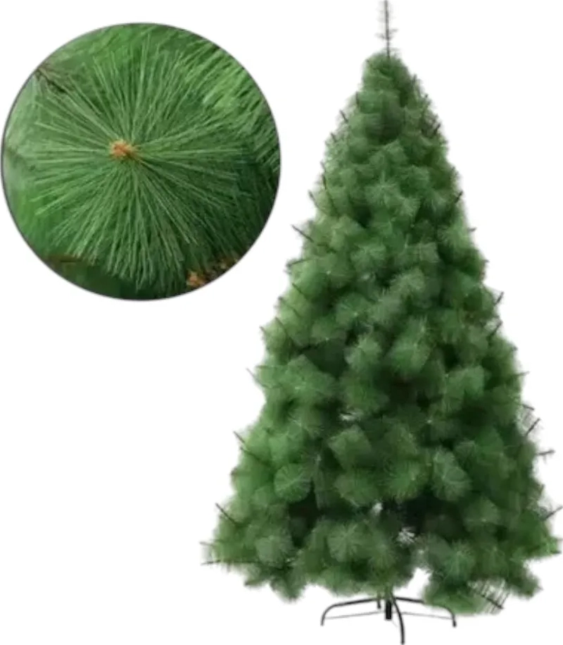 ARBOL PINO DE NAVIDAD 180 CM VARA DE ESTRELLA ARBOL COLORES - 2